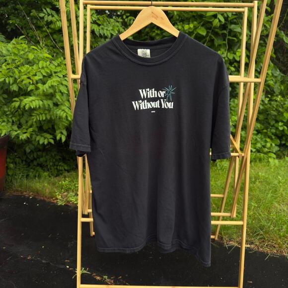 Hoodie Allen 2022 Tour Tee – “With or Without You” (Comfort Colors, XL) - Picture 1 of 8